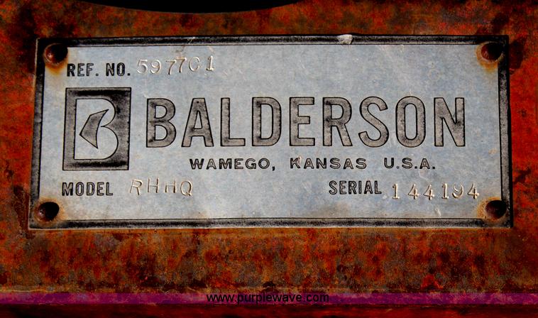 image for item H7771 Balderson 10.5'W blade