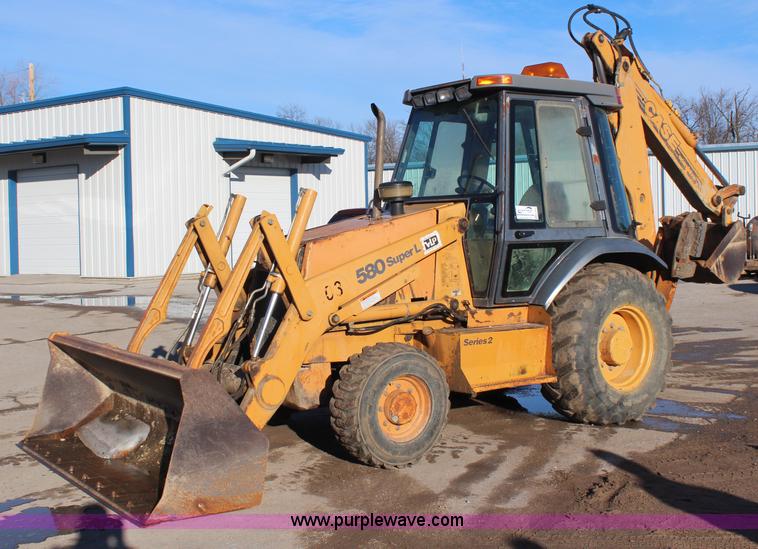 image for item H7813 1998 Case 580 Super L backhoe