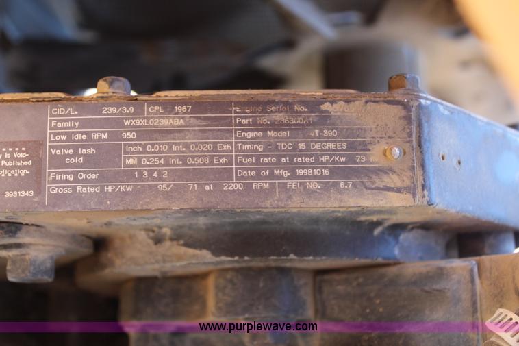 image for item H7813 1998 Case 580 Super L backhoe