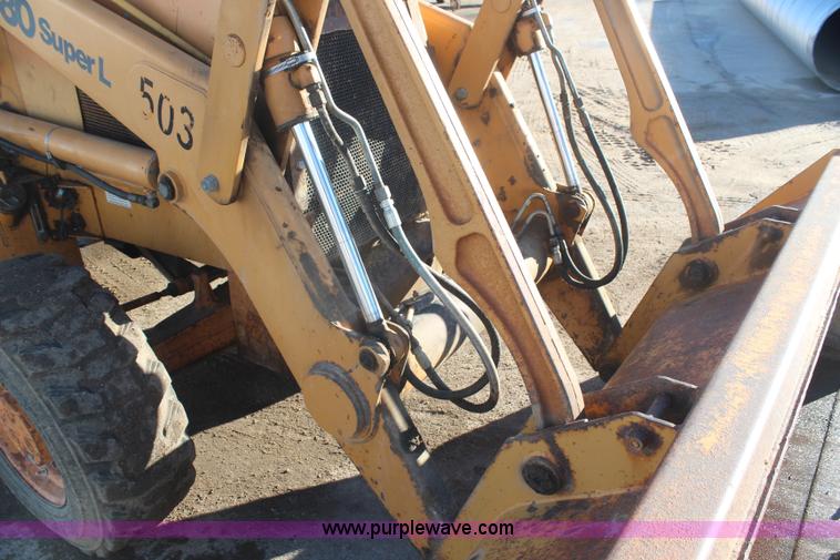 image for item H7813 1998 Case 580 Super L backhoe