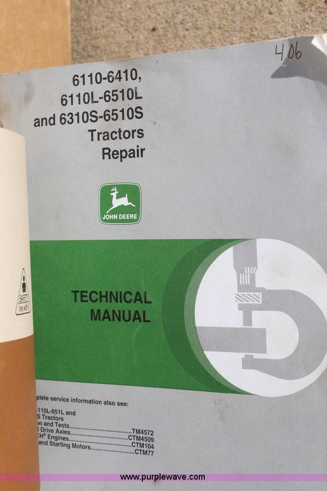 image for item H7815 2000 John Deere 6410 MFWD tractor