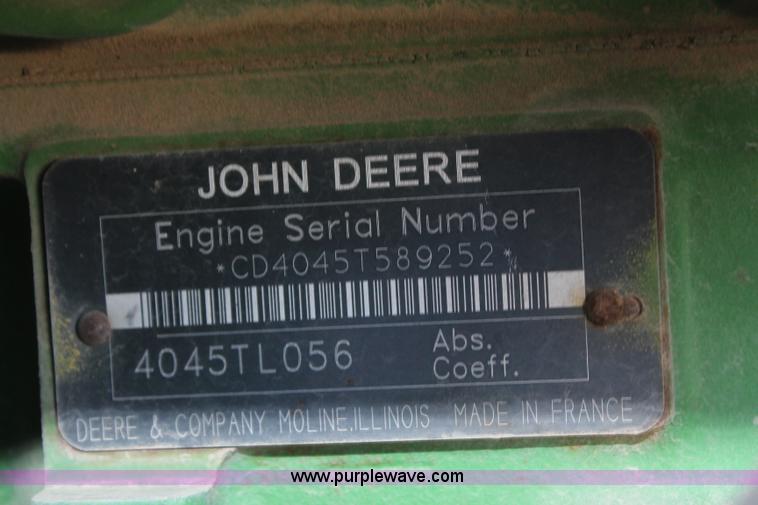 image for item H7815 2000 John Deere 6410 MFWD tractor