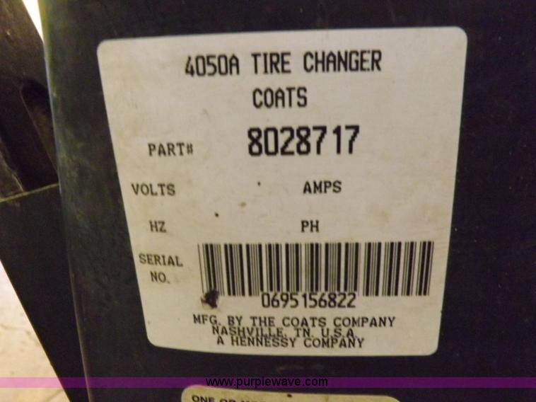 image for item I9195 Coats 4050A tire machine