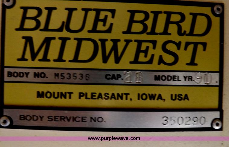 image for item I9196 1990 Chevrolet G30 transit vehicle