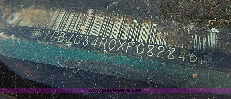 image for item I9439 1999 Chevrolet 3500 dump bed truck