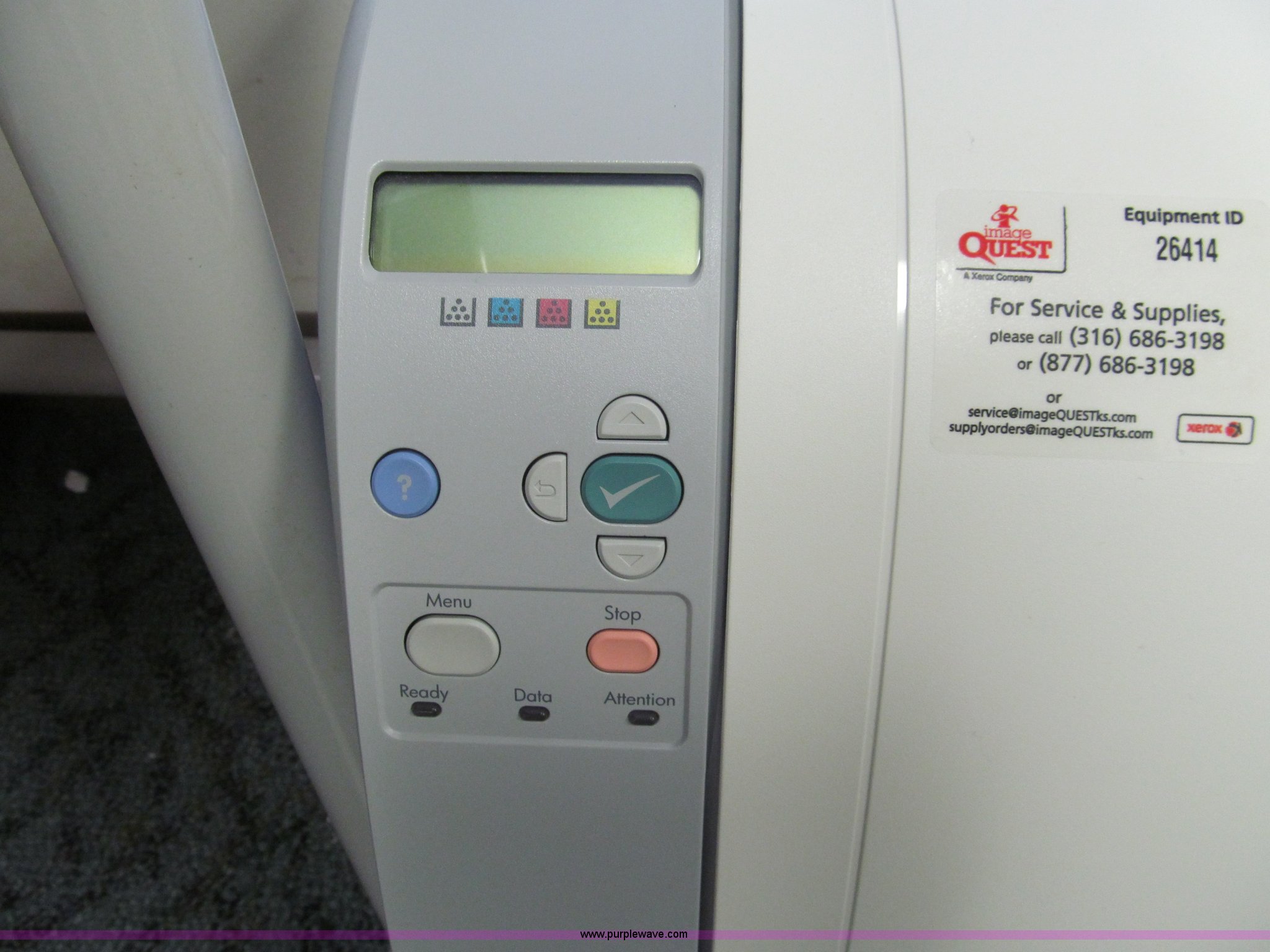 (2) printers in Arkansas City, KS Item AY9985 sold Purple Wave