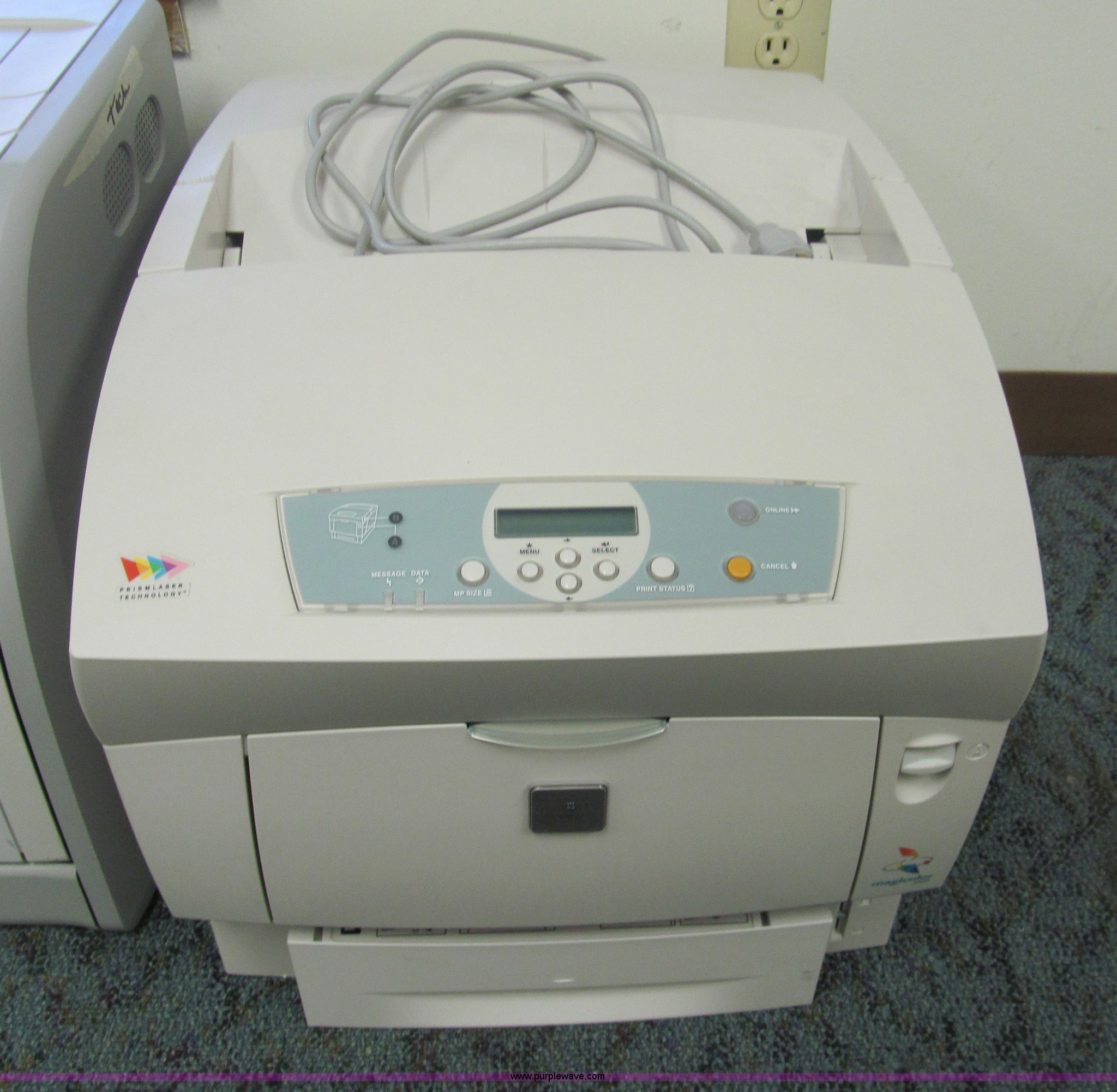 (2) printers in Arkansas City, KS Item AY9985 sold Purple Wave