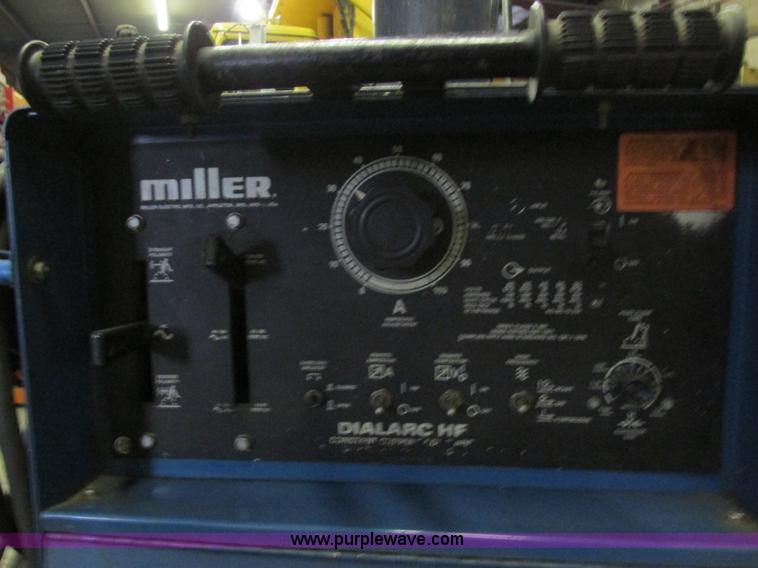 image for item AN9132 Miller Dialarch constant current tig/arc welder