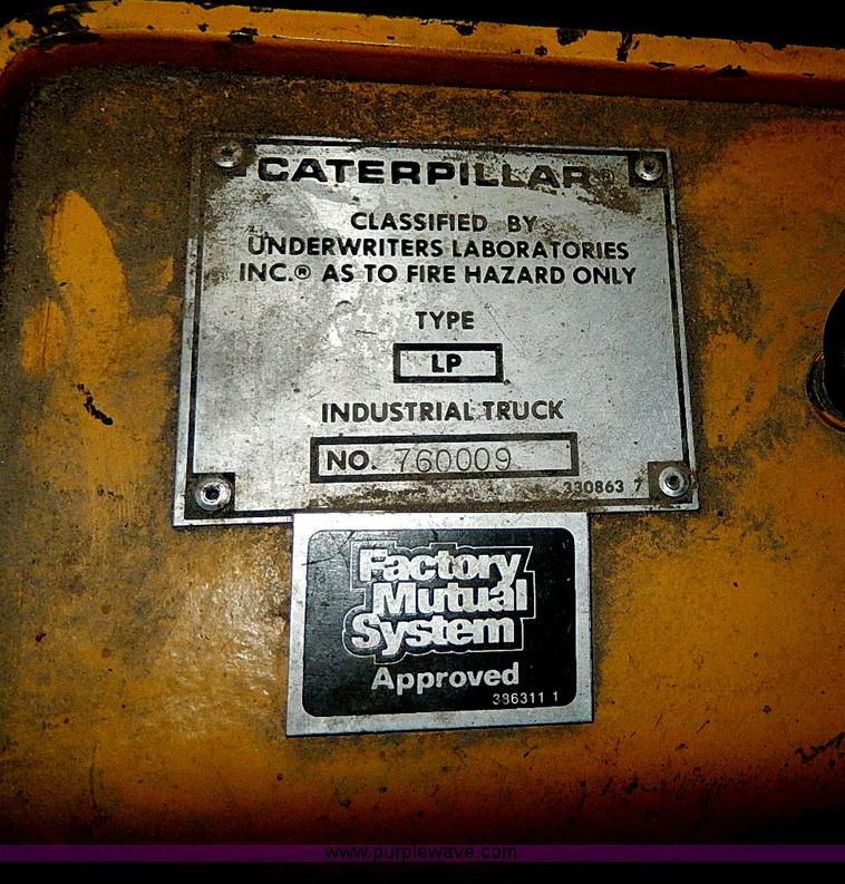 image for item AP9750 Caterpillar T50D forklift