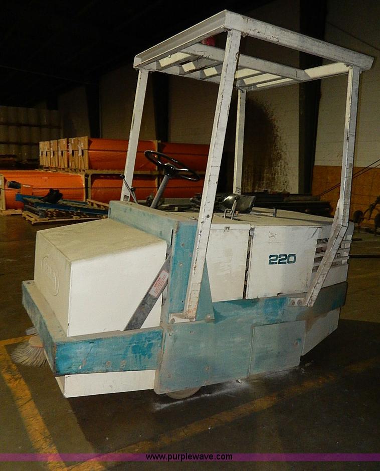 image for item AP9754 Tennant 220 floor sweeper