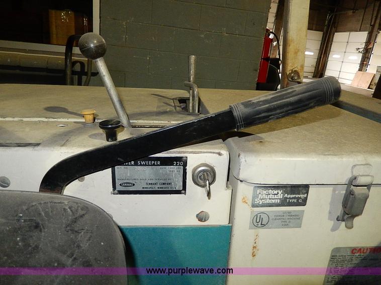 image for item AP9754 Tennant 220 floor sweeper