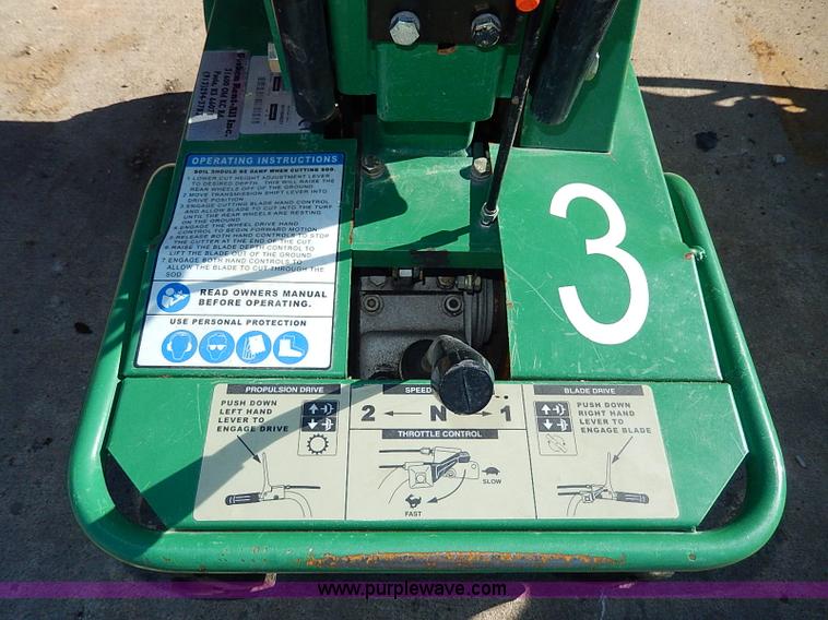 image for item AU9796 Billy Goat SC121H sod cutting machine