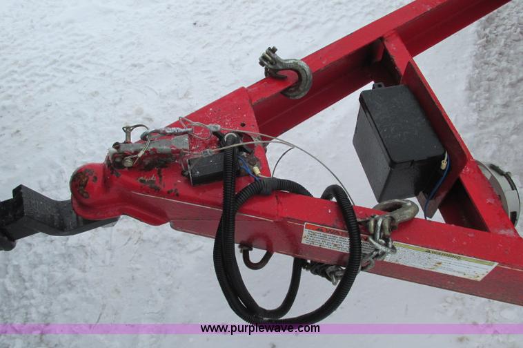 image for item E5239 2004 Mac-lander tandem axle car hauler trailer