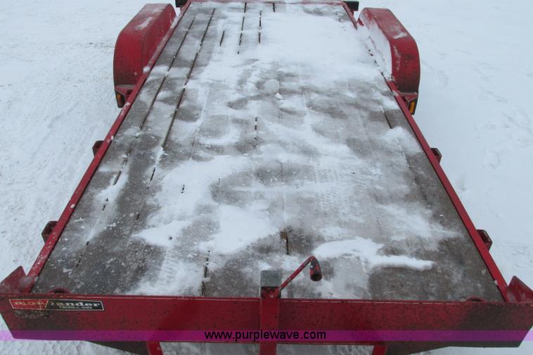 image for item E5239 2004 Mac-lander tandem axle car hauler trailer