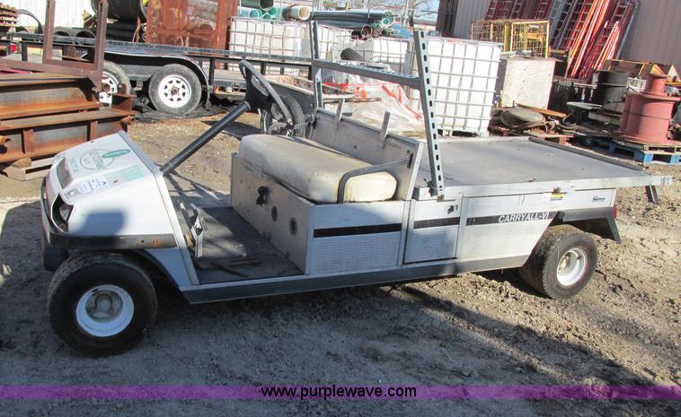 image for item F4844 1996 Club Car Carry All VI flatbed utility cart