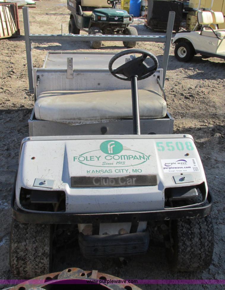 image for item F4844 1996 Club Car Carry All VI flatbed utility cart