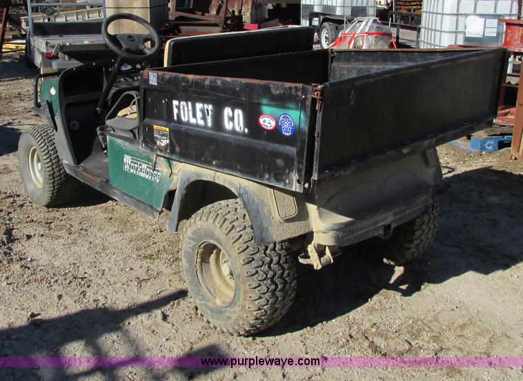 image for item F4845 2002 Ez-go Work Horse ST350 utility cart