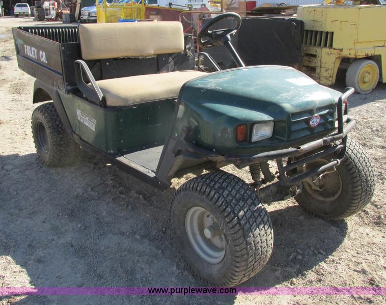 image for item F4845 2002 Ez-go Work Horse ST350 utility cart