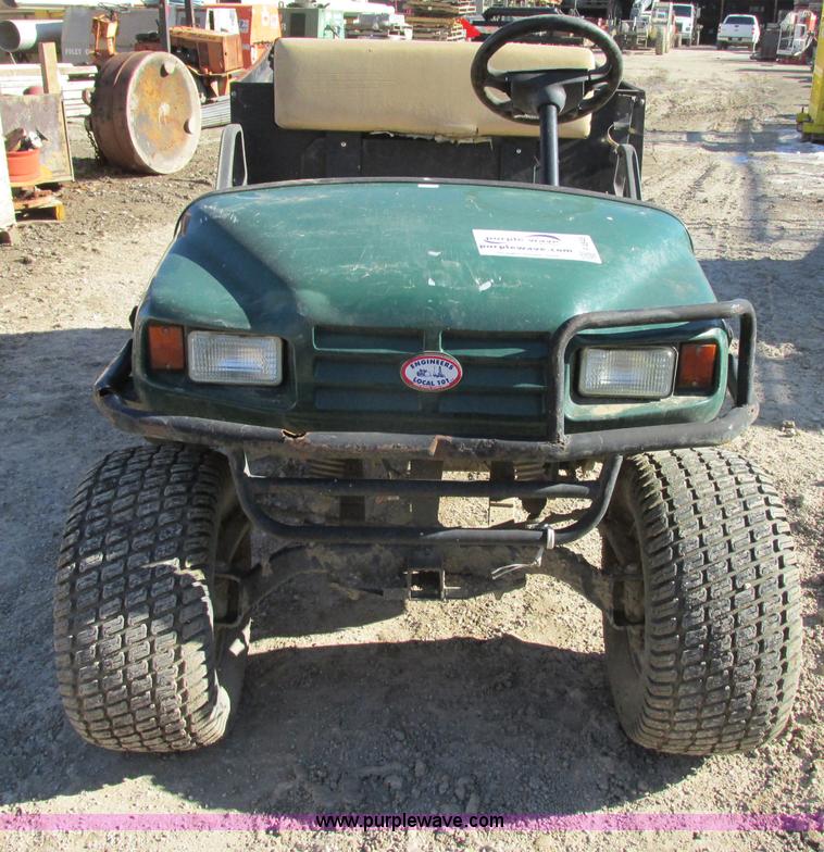 image for item F4845 2002 Ez-go Work Horse ST350 utility cart