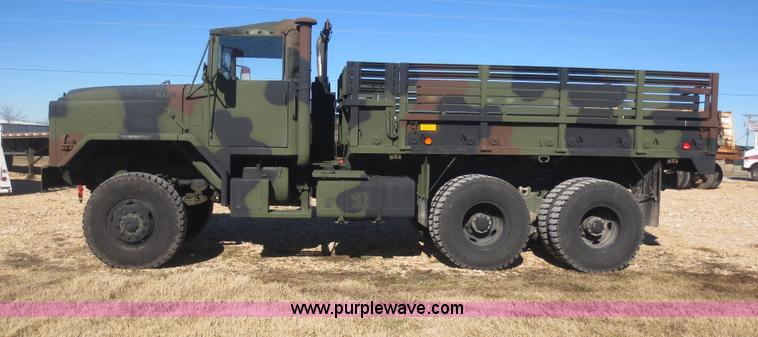 image for item F6747 1984 Am General M923 five ton cargo truck