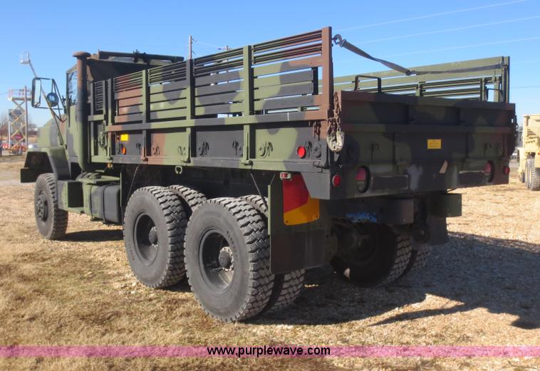 image for item F6747 1984 Am General M923 five ton cargo truck