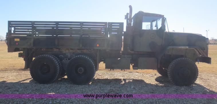 image for item F6747 1984 Am General M923 five ton cargo truck