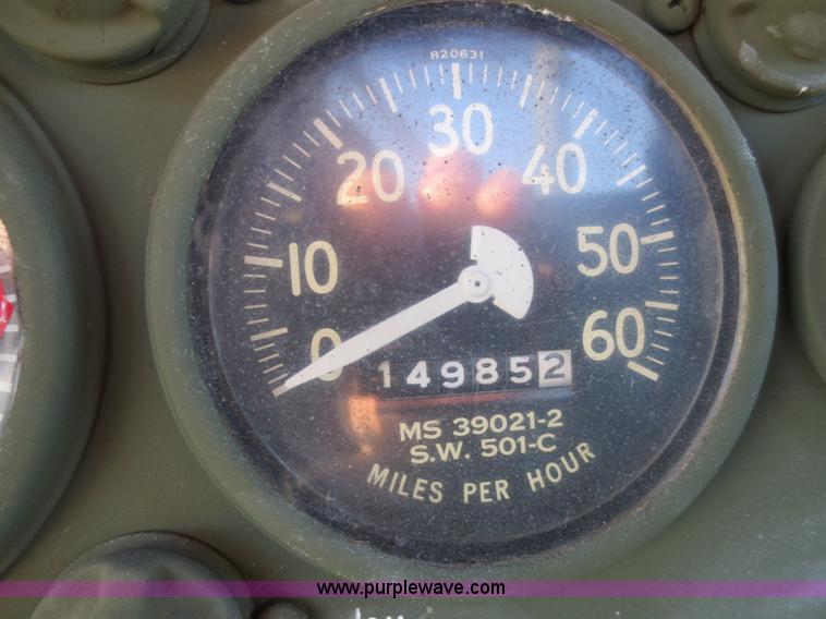 image for item F6747 1984 Am General M923 five ton cargo truck