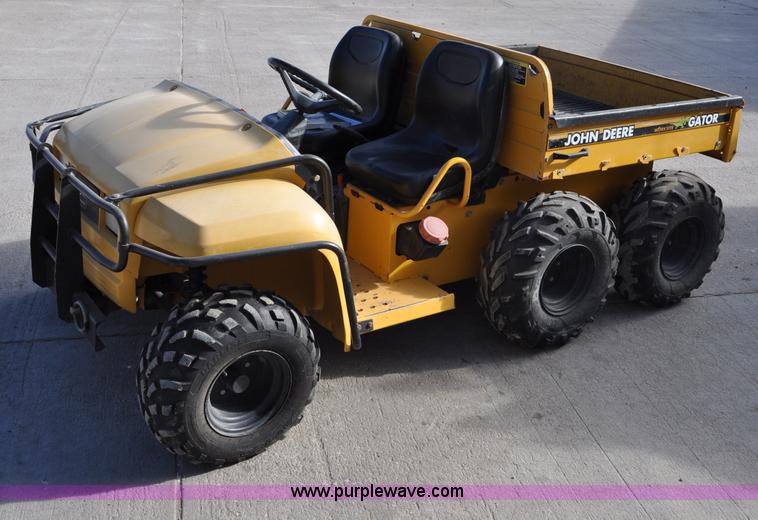 image for item G6370 2000 John Deere Worksite Gator utility vehicle