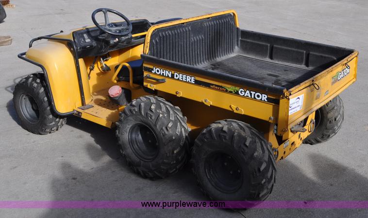 image for item G6370 2000 John Deere Worksite Gator utility vehicle