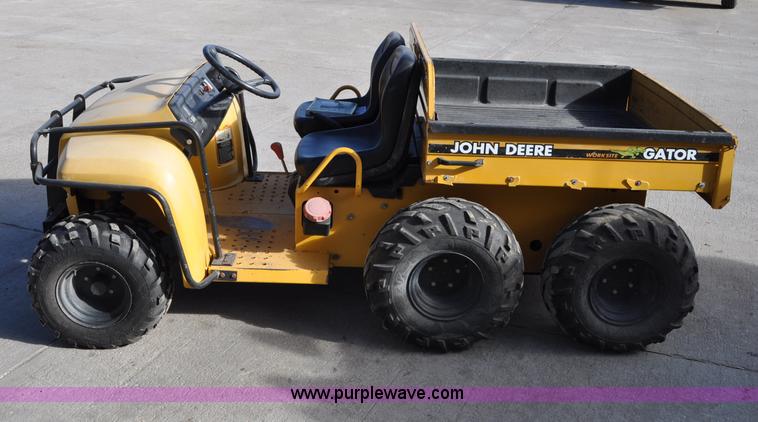 image for item G6370 2000 John Deere Worksite Gator utility vehicle