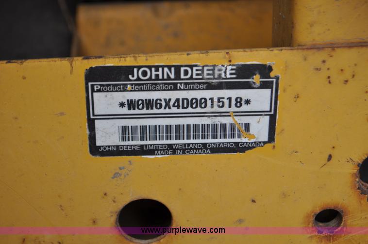 image for item G6370 2000 John Deere Worksite Gator utility vehicle