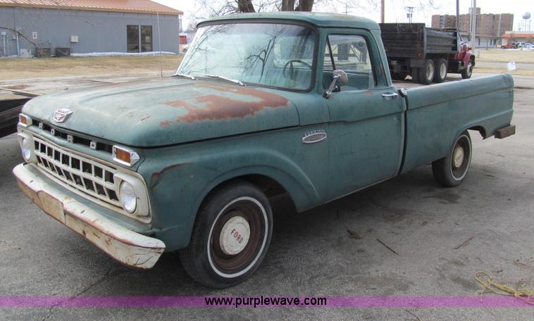 image for item G9641 1965 Ford F100 pickup truck