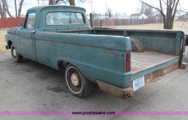image for item G9641 1965 Ford F100 pickup truck