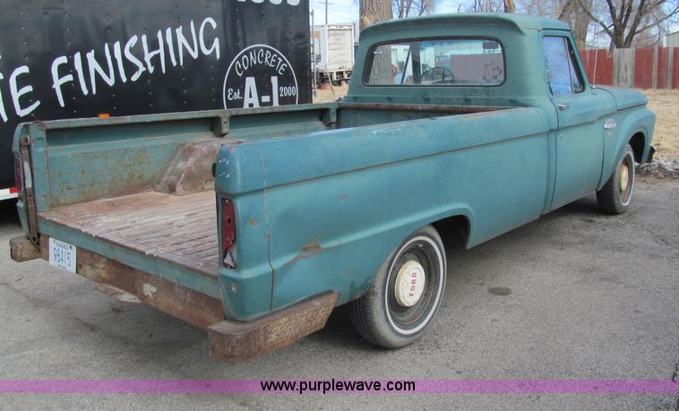 image for item G9641 1965 Ford F100 pickup truck