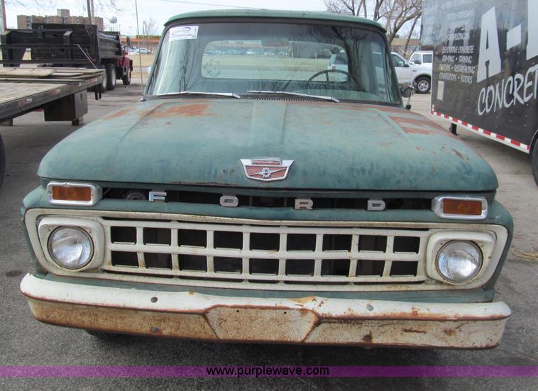 image for item G9641 1965 Ford F100 pickup truck