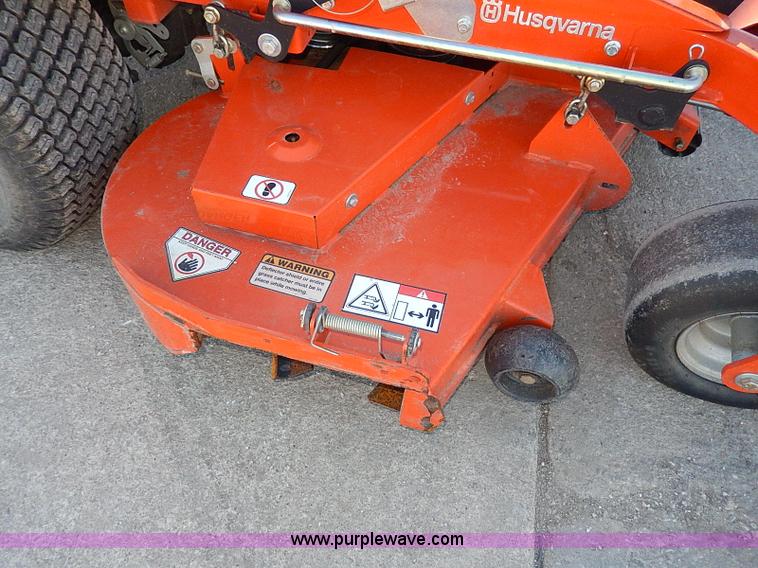 image for item H1273 Husqvarna M26128 ZTR lawn mower