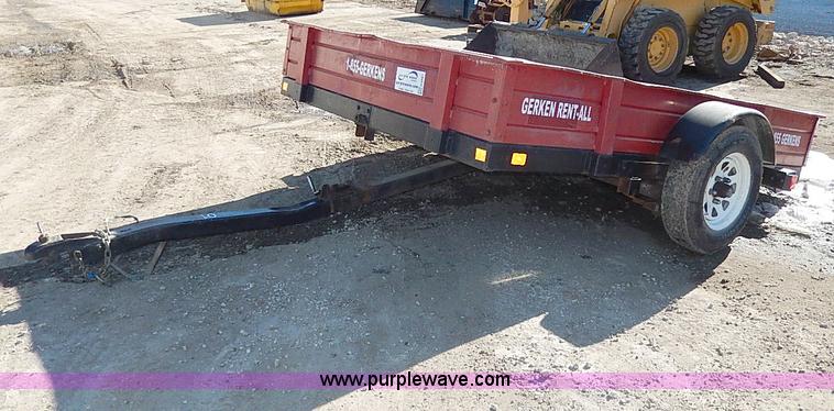 image for item H6661 1992 Tilt deck trailer