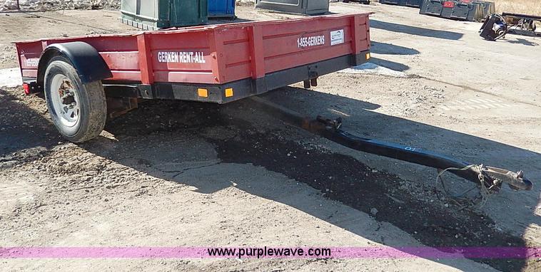 image for item H6661 1992 Tilt deck trailer