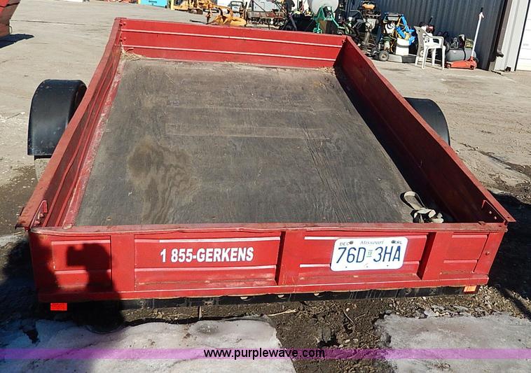 image for item H6661 1992 Tilt deck trailer