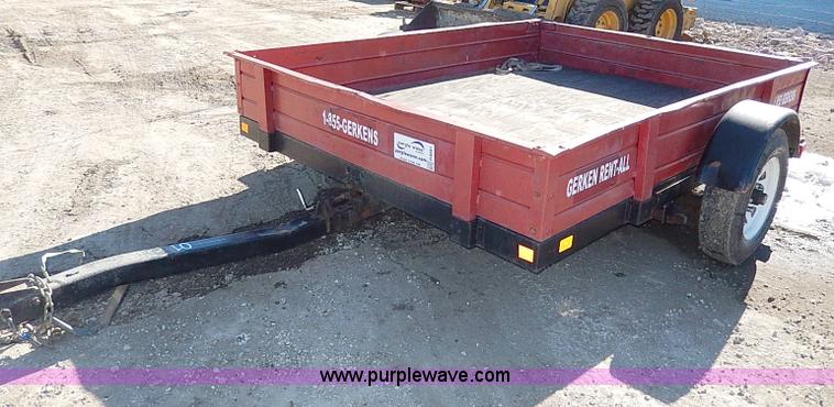 image for item H6661 1992 Tilt deck trailer