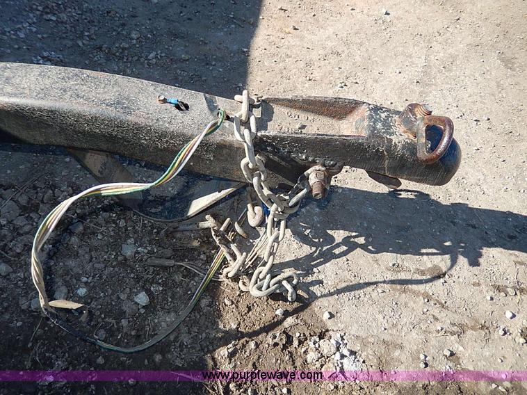 image for item H6661 1992 Tilt deck trailer