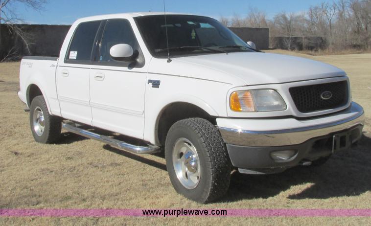 01 Ford F150 Lariat Supercrew Pickup Truck In Tulsa Ok Item I4935 Sold Purple Wave