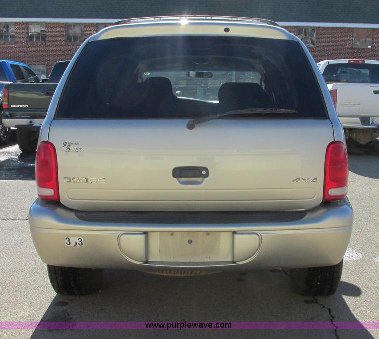 image for item I4940 2001 Dodge Durango SLT SUV