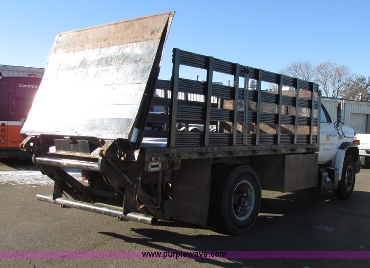 image for item I4943 1986 Chevrolet Kodiak flatbed truck