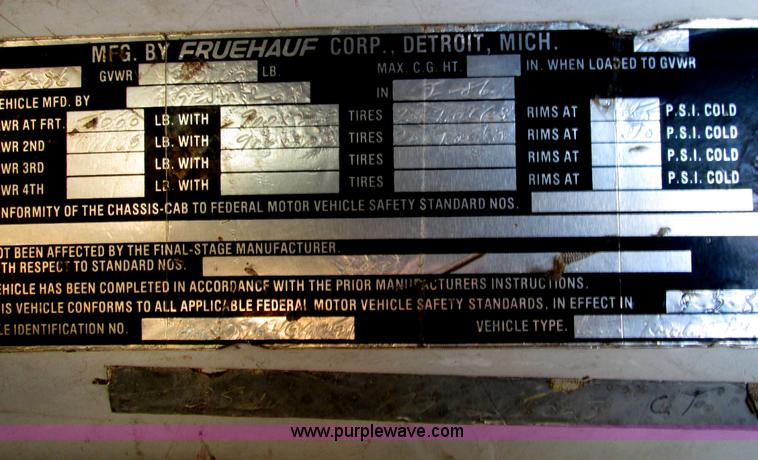 image for item I4943 1986 Chevrolet Kodiak flatbed truck