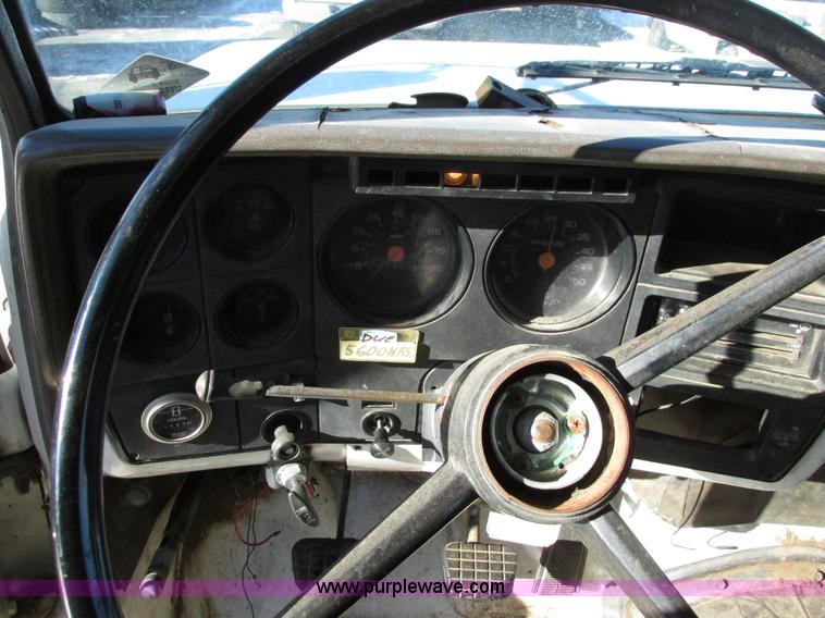 image for item I4943 1986 Chevrolet Kodiak flatbed truck