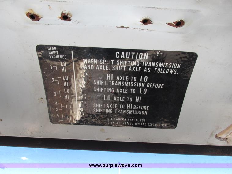 image for item I4943 1986 Chevrolet Kodiak flatbed truck