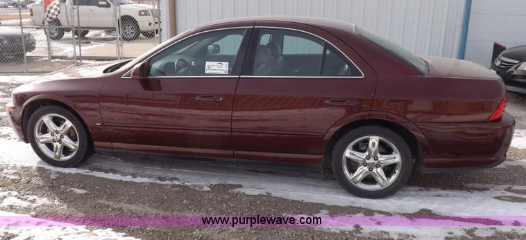 image for item I9205 2001 Lincoln LS