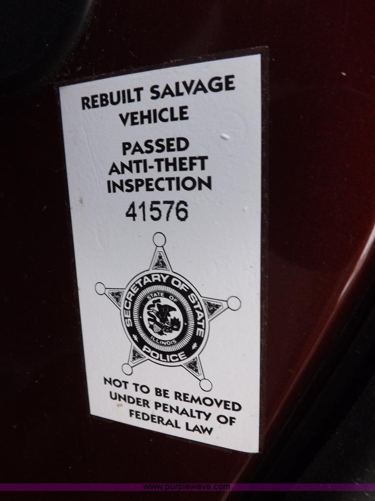 image for item I9205 2001 Lincoln LS