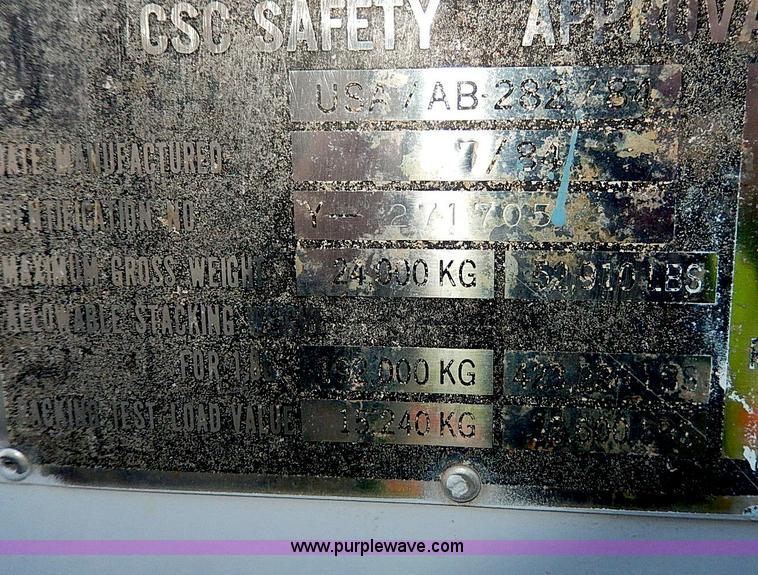 image for item I9464 1984 dry ship container